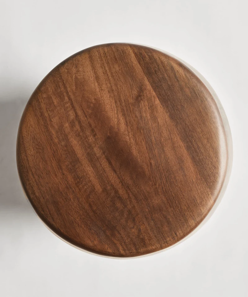 Mesa Auxiliar en Madera de Mango Veda