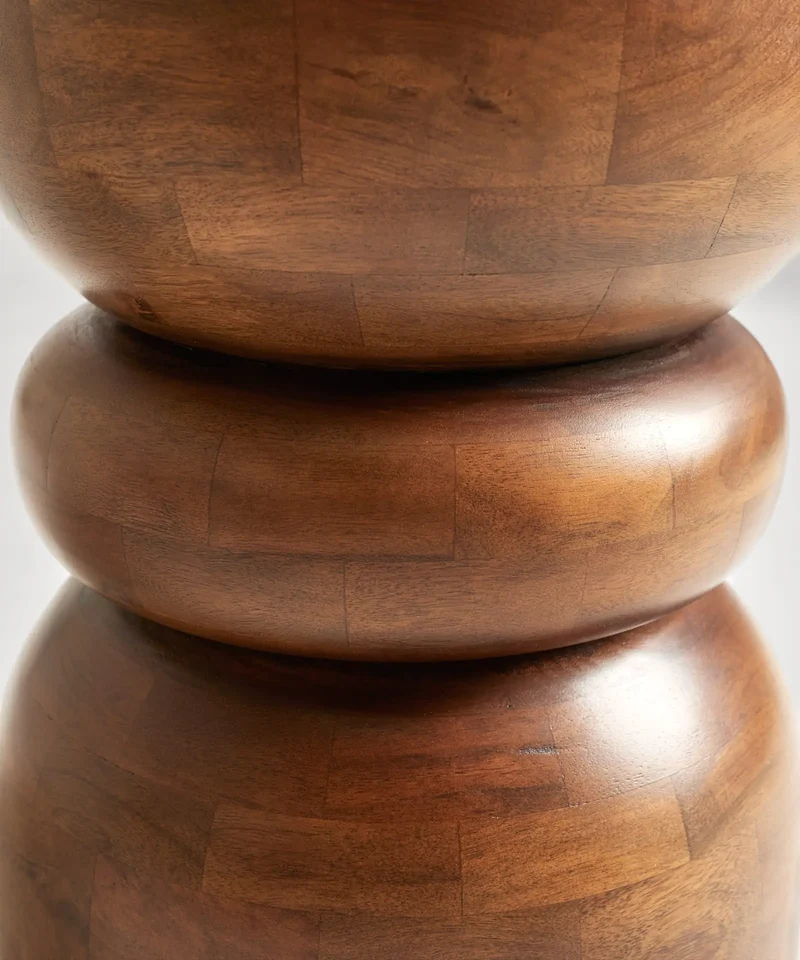 Mesa Auxiliar de Madera de Mango Sori