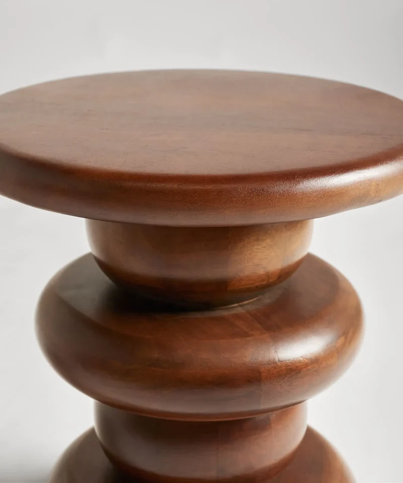 Mesa Auxiliar en Madera de Mango Cocó