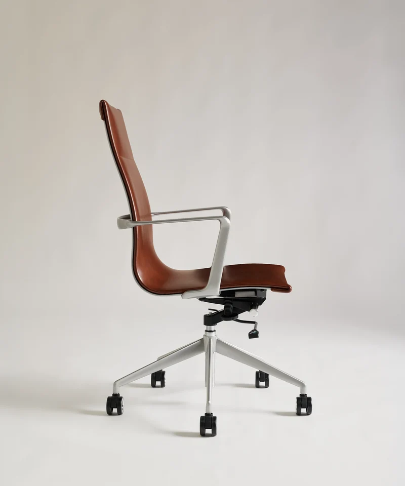 Silla de oficina en Polipiel High Back Miller