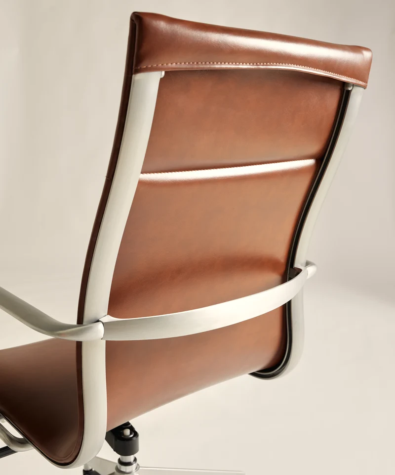 Silla de oficina en Polipiel High Back Miller