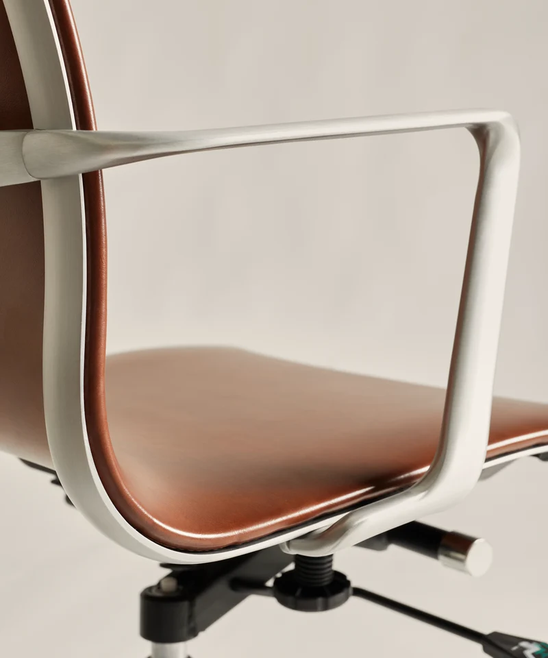 Silla de oficina en Polipiel High Back Miller