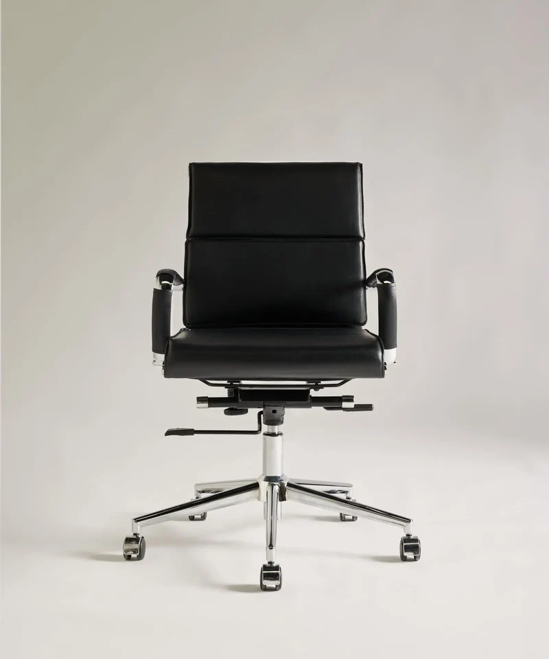 Silla de Oficina en Piel Kane Low Base