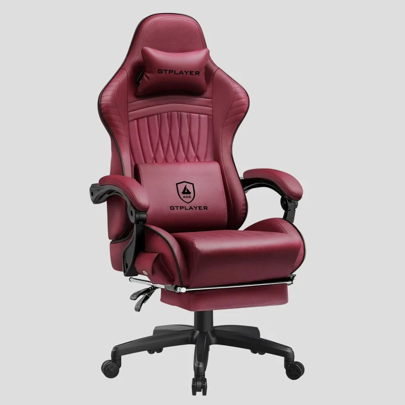 Siège de Bureau Ergonomique Ultra-Confort : Audio Bluetooth 5.1 & Repose-Pieds Intégré – L'Expérience Cockpit Immersive
