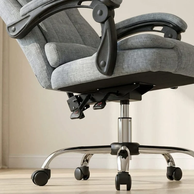 Fauteuil de Bureau Exécutif Ergonomique – Confort Absolu & Inclinaison 130° pour un Télétravail sans Douleur