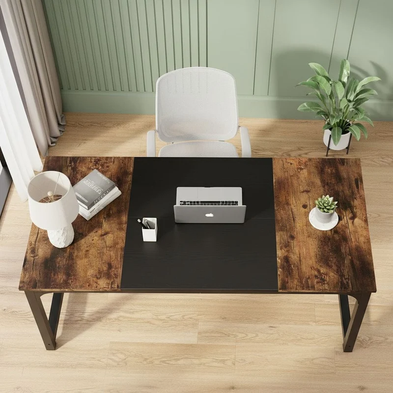 Bureau XXL Industrial Pro 180 cm : La Station de Travail Ultime pour une Productivité Sans Limites