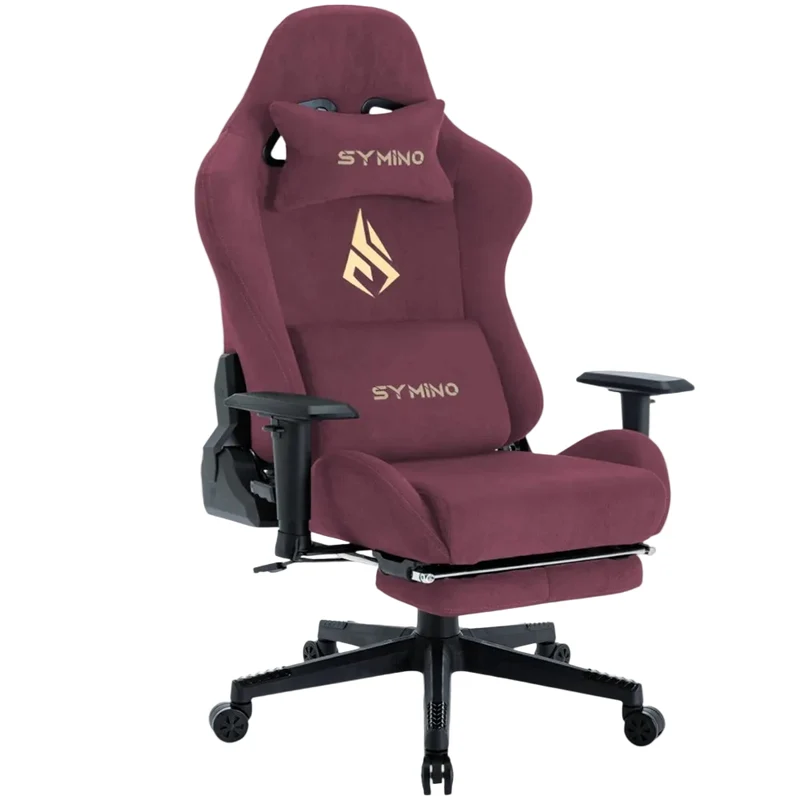 Chaise Gaming Ergonomique avec Repose-Pieds - Fauteuil Bureau Respirant Inclinable 150°
