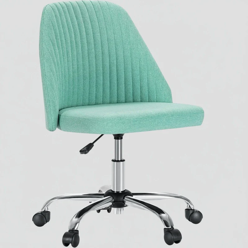 Chaise de Bureau Pivotante Compacte - Design Moderne avec Roulettes
