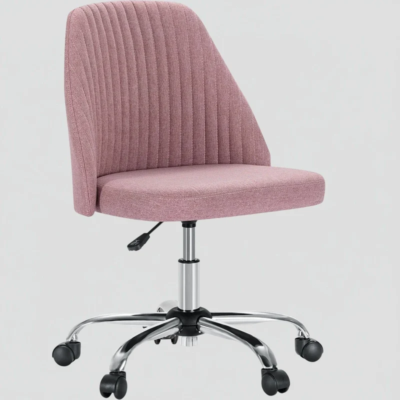 Chaise de Bureau Pivotante Compacte - Design Moderne avec Roulettes