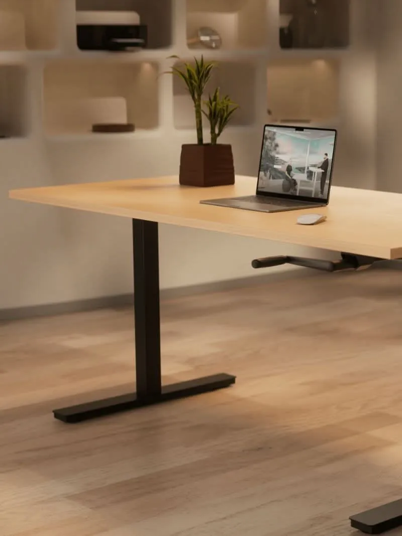 Handy Go - Plateau Essential | Bureau Assis Debout Manuel