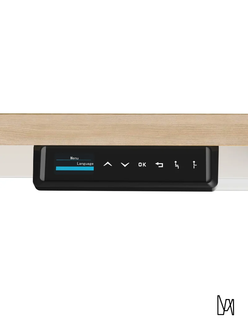 Tripod Pro - Plateau Essential | Bureau Assis Debout Électrique d'Angle