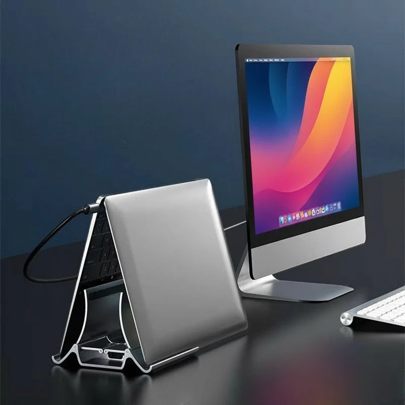 Support PC portable AeroGrav Auto-Bloquant - Setup pro & Gain de Place