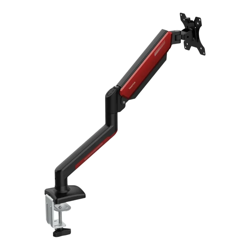 Bras écran PC Kineos-1 en Aluminium - Ressort à gaz Premium - Ergonomie & Gain de place