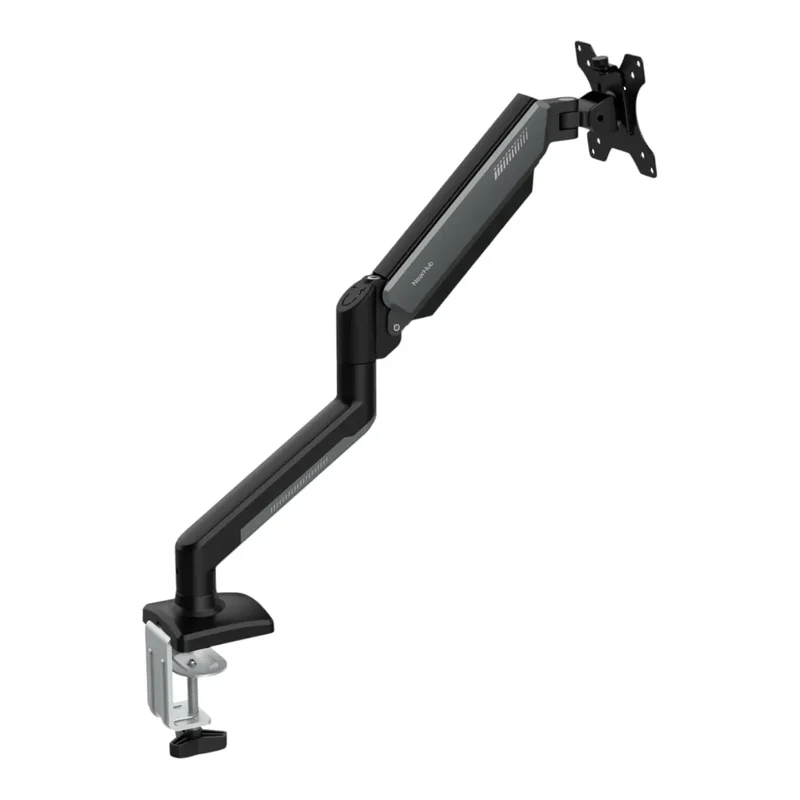 Bras écran PC Kineos-1 en Aluminium - Ressort à gaz Premium - Ergonomie & Gain de place