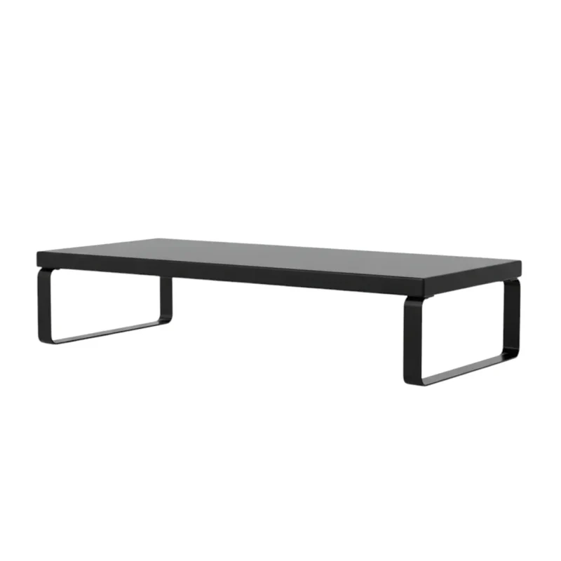 Support écran PC Kora - Bois et Acier - Format compact - Posture ergonomique & Rangement