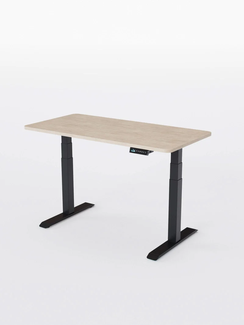 Advanced Pro - Plateau Auva | Bureau Assis Debout Électrique, 70 cm, Angles arrondis, Hautes Performances