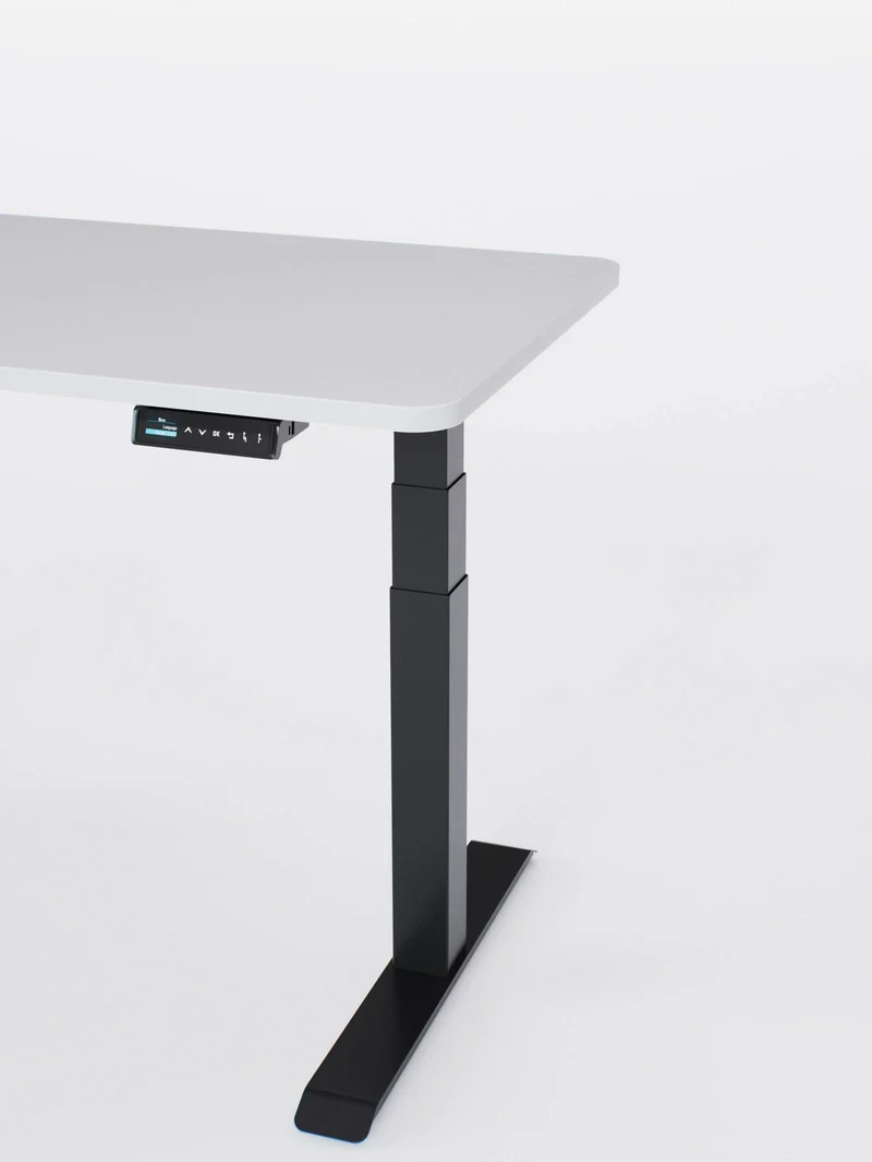 Advanced Pro - Plateau Auva | Bureau Assis Debout Électrique, 70 cm, Angles arrondis, Hautes Performances