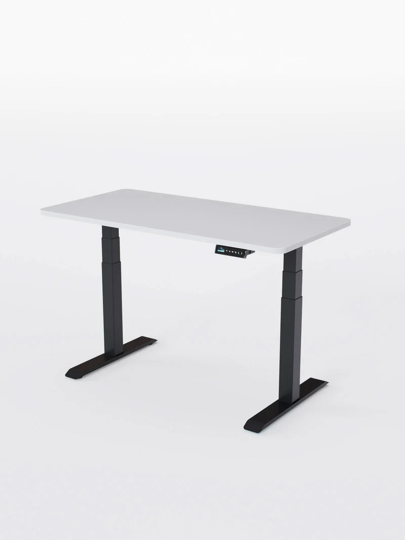 Advanced Pro - Plateau Auva | Bureau Assis Debout Électrique, 70 cm, Angles arrondis, Hautes Performances