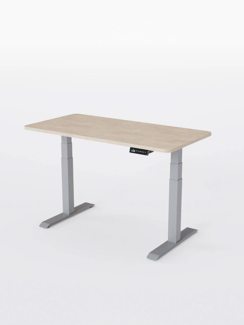 Advanced Pro - Plateau Auva | Bureau Assis Debout Électrique, 70 cm, Angles arrondis, Hautes Performances