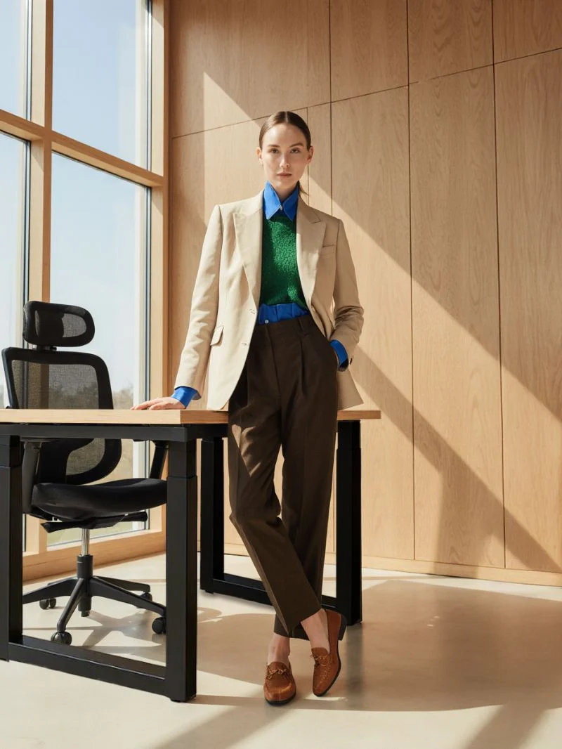 Quad Connect | Pieds de Bureau Open Space Réglable en Hauteur