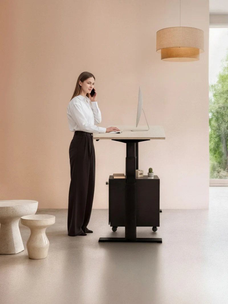 Advanced - Plateau Essential | Bureau Assis Debout Électrique