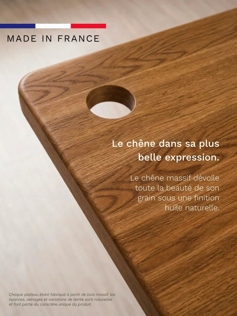 Advanced Pro - Plateau Premium Oak | Bureau Assis Debout Électrique en Chêne Massif, Hautes Performances