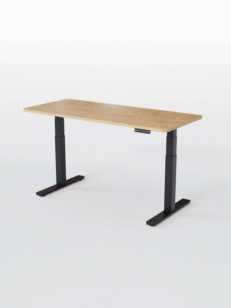 Advanced - Plateau Auva | Bureau Assis Debout Électrique, 70 cm, Angles arrondis