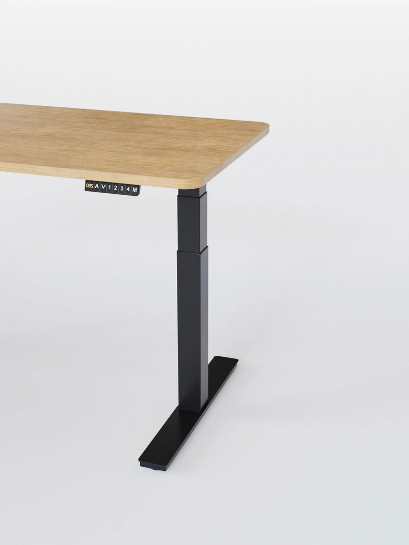 Advanced - Plateau Auva | Bureau Assis Debout Électrique, 70 cm, Angles arrondis