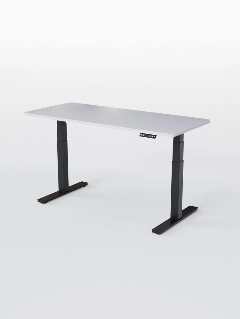 Advanced - Plateau Auva | Bureau Assis Debout Électrique, 70 cm, Angles arrondis