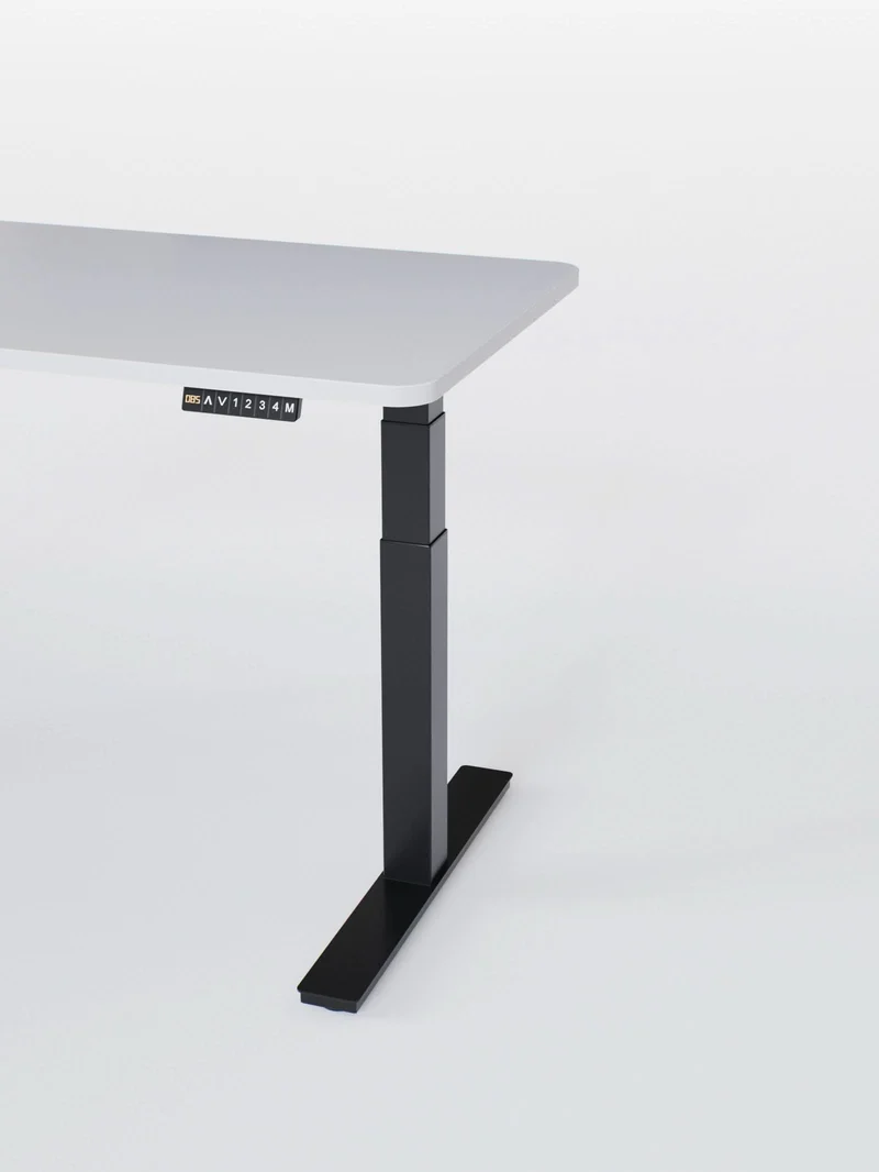 Advanced - Plateau Auva | Bureau Assis Debout Électrique, 70 cm, Angles arrondis