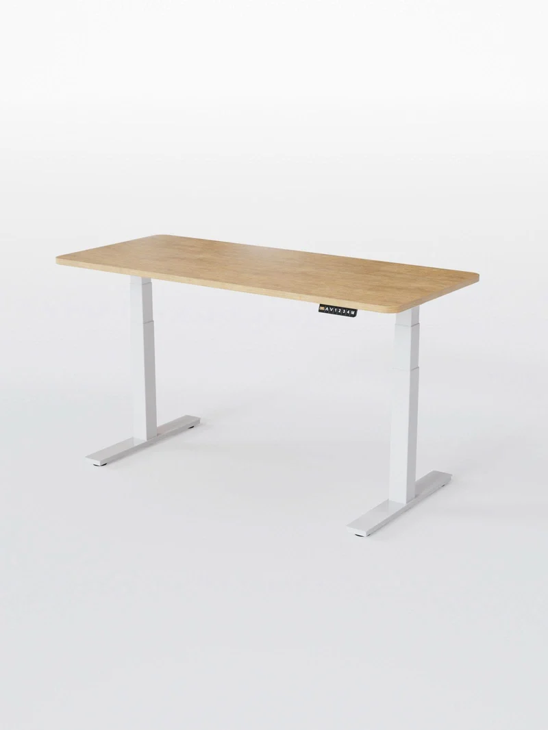 Advanced - Plateau Auva | Bureau Assis Debout Électrique, 70 cm, Angles arrondis