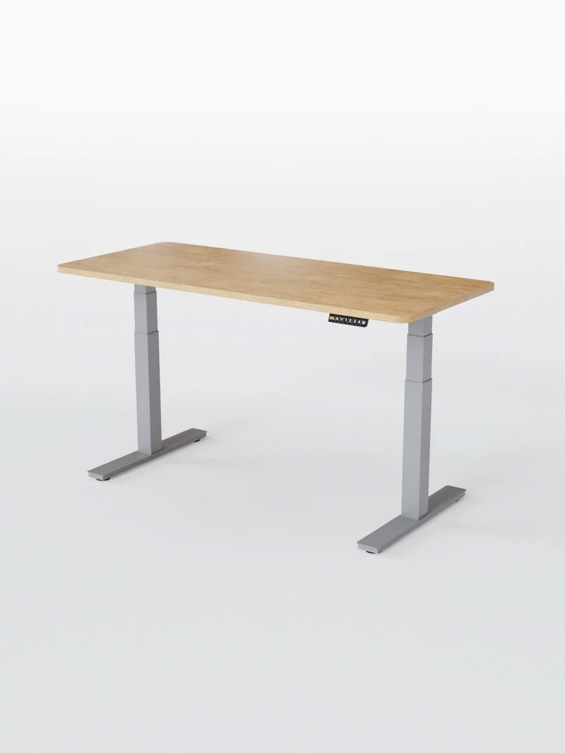 Advanced - Plateau Auva | Bureau Assis Debout Électrique, 70 cm, Angles arrondis