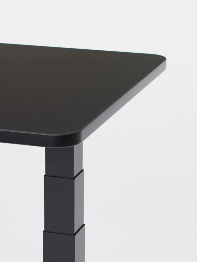 Auva | Plateau de Bureau en Bois Recyclé, 70 cm, Angles arrondis