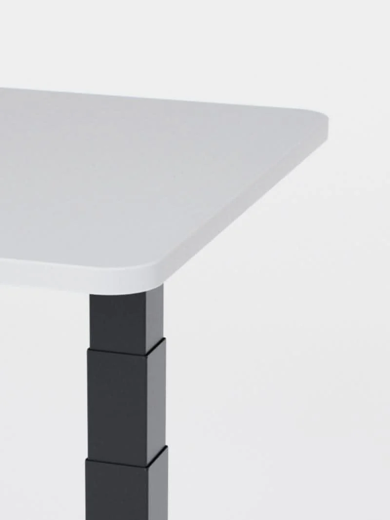 Auva | Plateau de Bureau en Bois Recyclé, 70 cm, Angles arrondis