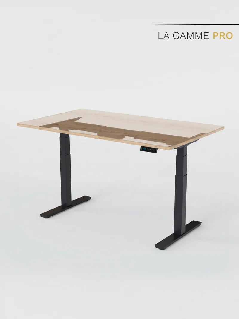 Advanced Pro | Pieds de Bureau Électrique Réglable en Hauteur, Hautes Performances