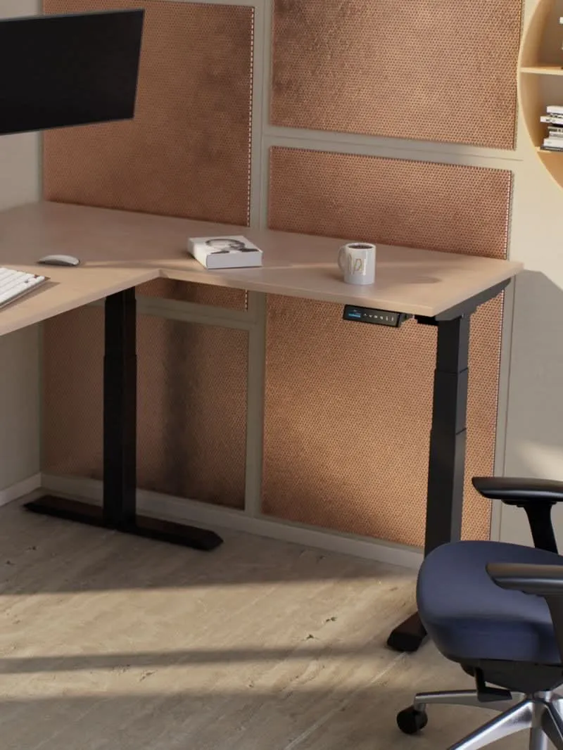 Tripod Pro | Pieds de Bureau d'Angle Électrique Réglable en Hauteur