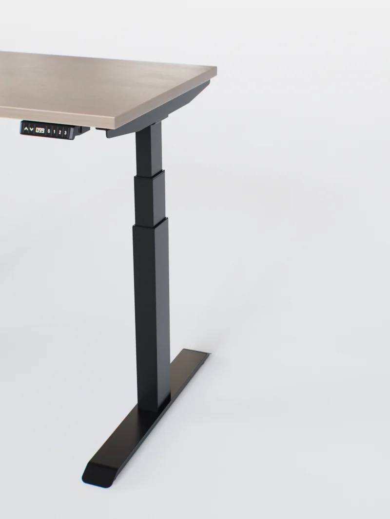 Advanced Go - Plateau Small | Bureau Assis Debout Électrique 110x60 ou 120x60, Ports USB A & C