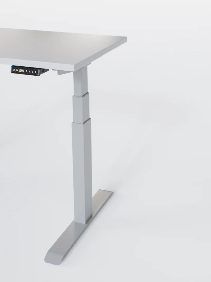 Advanced Go - Plateau Small | Bureau Assis Debout Électrique 110x60 ou 120x60, Ports USB A & C