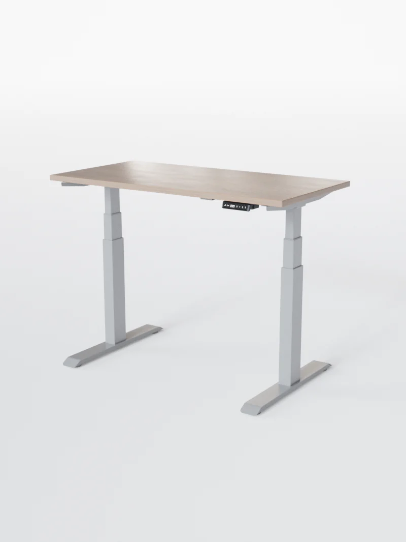 Advanced Go - Plateau Small | Bureau Assis Debout Électrique 110x60 ou 120x60, Ports USB A & C