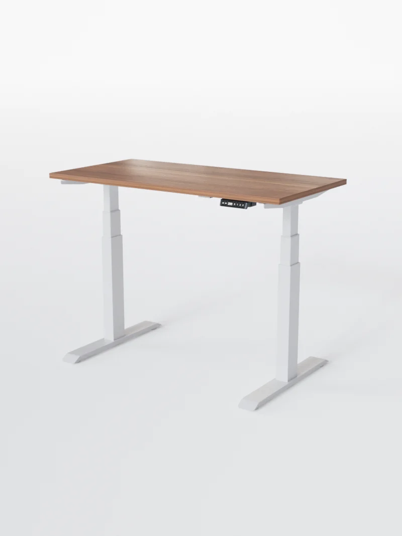 Advanced Go - Plateau Small | Bureau Assis Debout Électrique 110x60 ou 120x60, Ports USB A & C