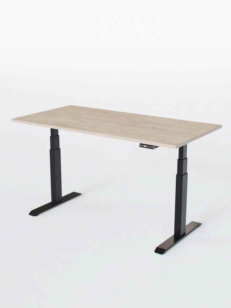 Advanced Go - Plateau Essential | Bureau Assis Debout Électrique, Ports USB A & C