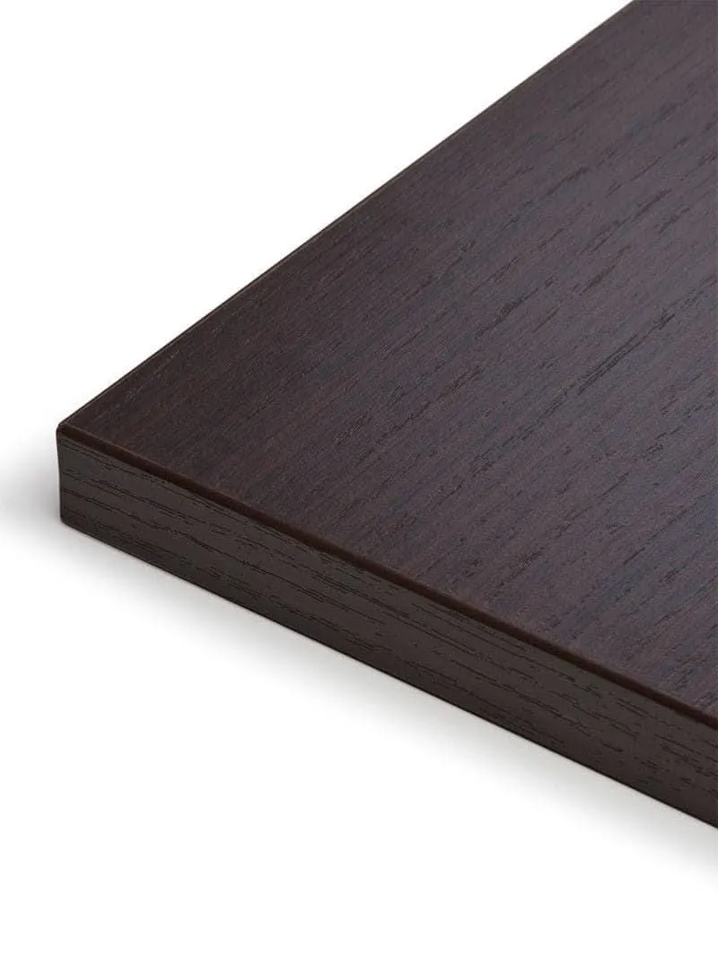 Essential | Plateau de Bureau en Bois Recyclé, 80 cm, Angles droits