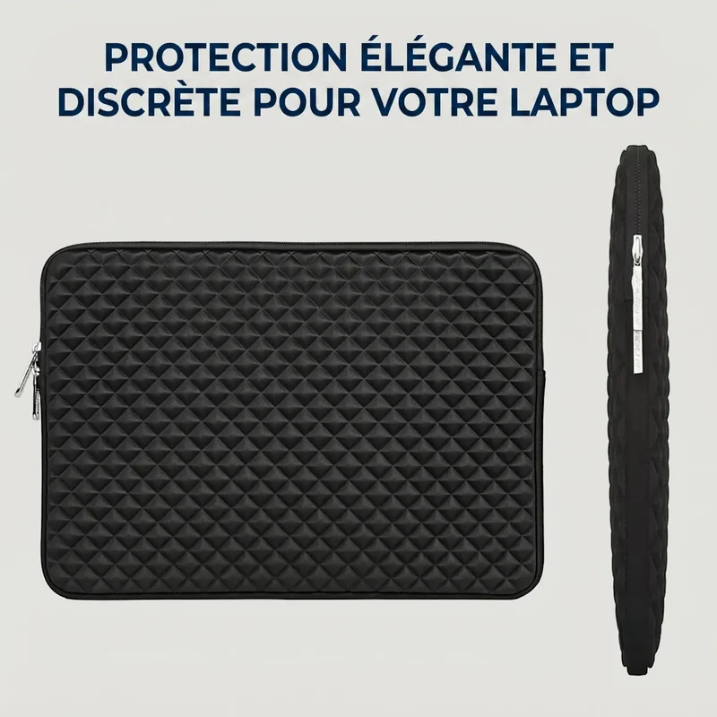 Housse pour ordinateur Diamant - Protection Antichoc & Profil Ultra-Fin