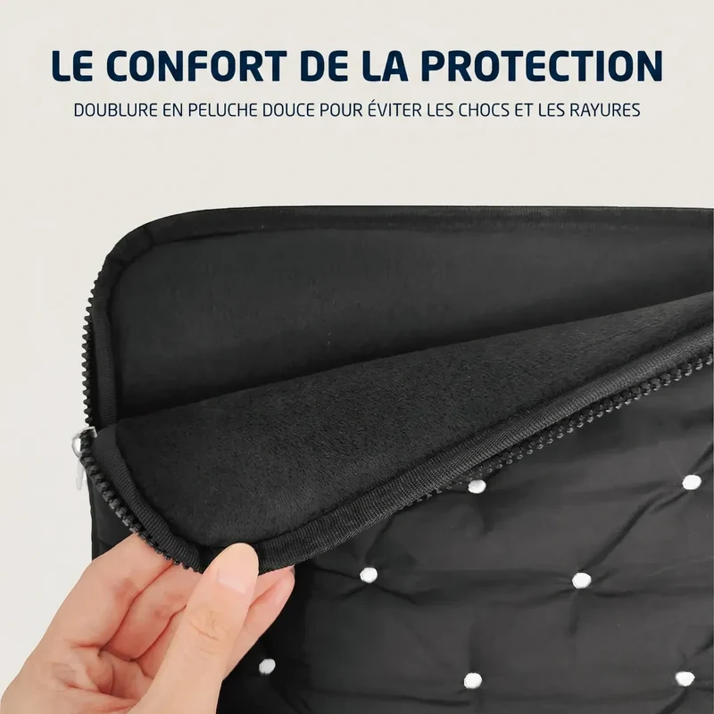 Housse pour ordinateur Puffer - Confort biomécanique & Protection absolue