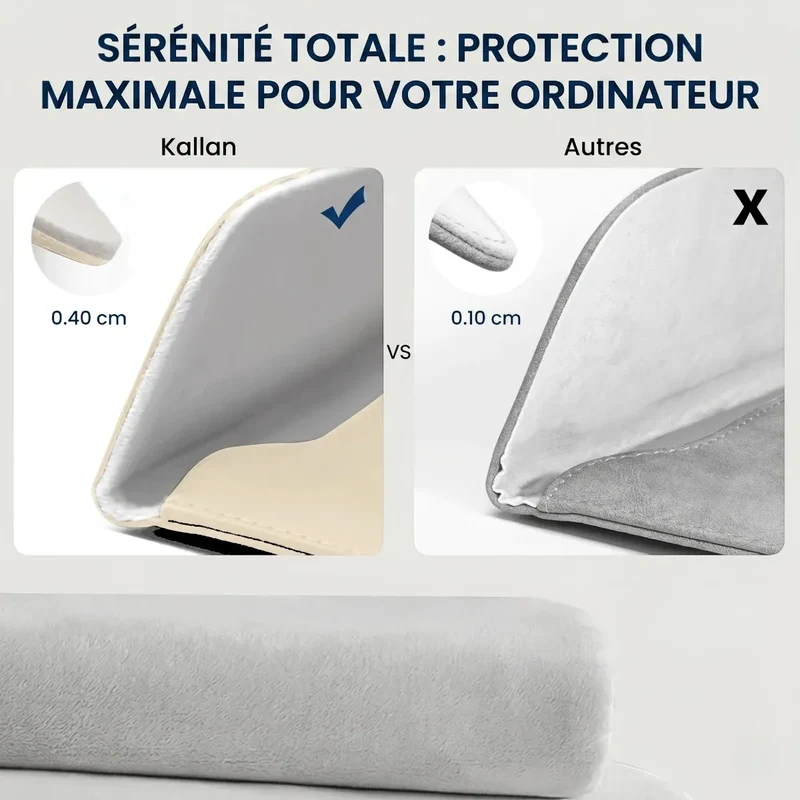 Pochette ordinateur Kallan - Confort nomade & Protection fine