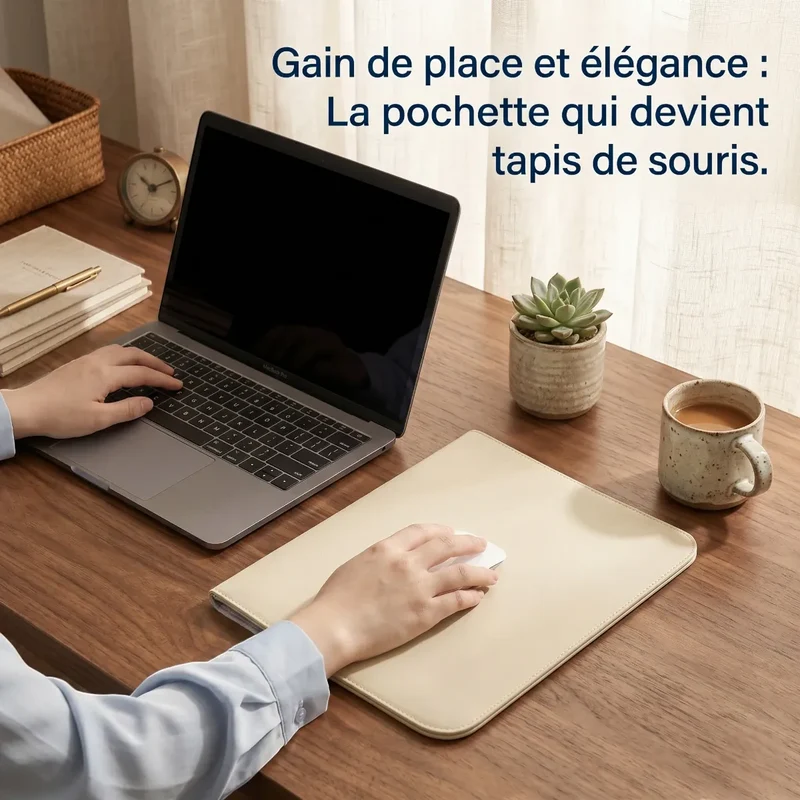 Pochette ordinateur Kallan - Confort nomade & Protection fine