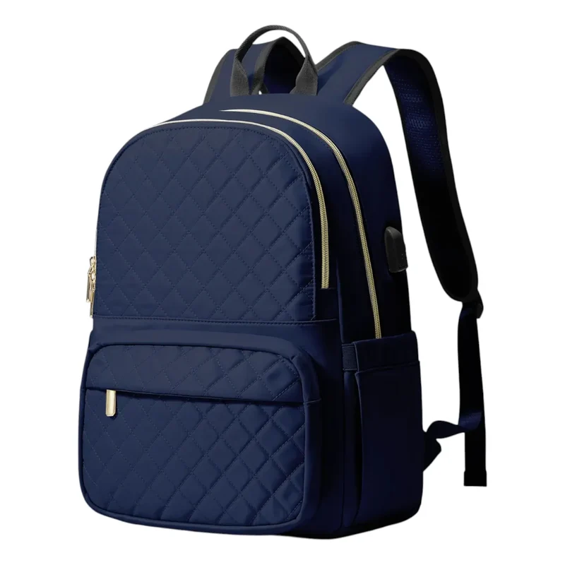 Sac à dos ordinateur femme Séléné - Matelassé Chic & Ergonomique
