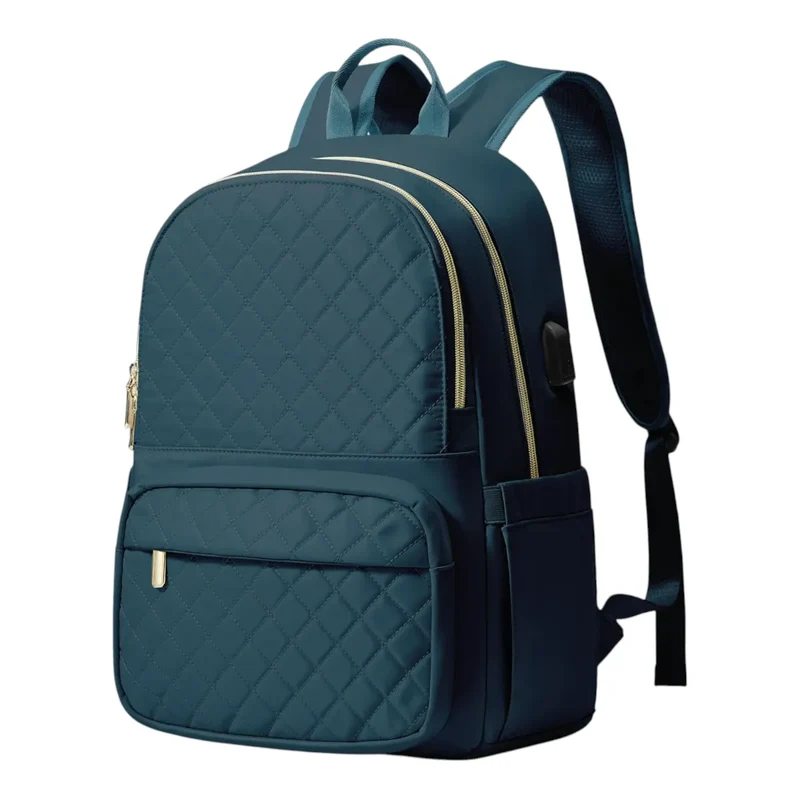 Sac à dos ordinateur femme Séléné - Matelassé Chic & Ergonomique