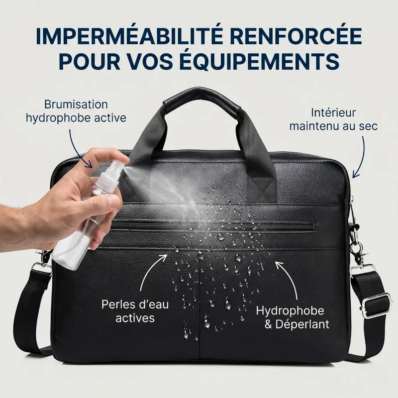 Sacoche Ordinateur Homme L'Intemporel - Allègement de Charge & Style Business