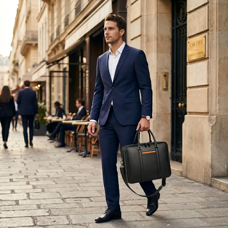 Sacoche Ordinateur Homme Vanguard - Confort Postural & Organisation Élite